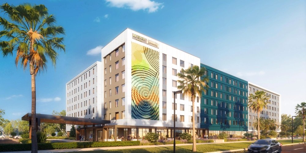 Exterior of EVEN Hotel Orlando Universal Blvd by IHG